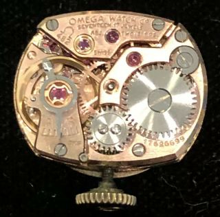 Vintage Women’s Omega 14 Kt Yellow Gold Ladies Watch /482 Movement/Working Order 6