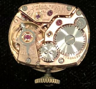 Vintage Women’s Omega 14 Kt Yellow Gold Ladies Watch /482 Movement/Working Order 7