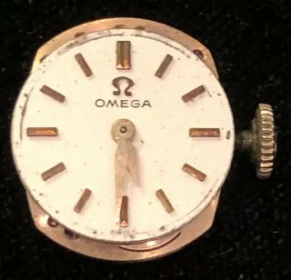 Vintage Women’s Omega 14 Kt Yellow Gold Ladies Watch /482 Movement/Working Order 8