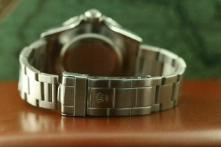 Rolex Men ' s Submariner 16610 40mm Watch Stainless Steel Custom Green Dial/Insert 7
