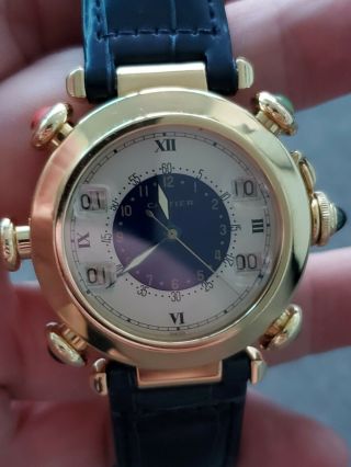 Cartier Pacha Wristwatch Quartz 18k gold 7