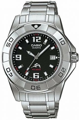 Casio Standard Mdv - 100d - 1ajf Mens Diver Watch 200m Water Resistant