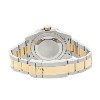 Rolex GMT Master II Auto Steel Yellow Gold Mens Oyster Bracelet Watch 116713LN 5