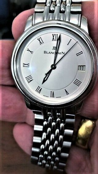 Blancpain Villeret Ultra Slim 18k White Gold Automatic 40mm Watch 4