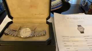 Blancpain Villeret Ultra Slim 18k White Gold Automatic 40mm Watch 9