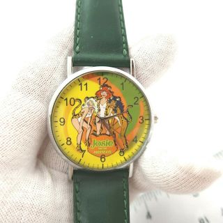 JOSIE & THE PUSSY CATS,  Sweda,  Leather Band,  Unique,  MEN ' S WATCH,  M - 65 3