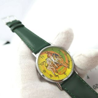 JOSIE & THE PUSSY CATS,  Sweda,  Leather Band,  Unique,  MEN ' S WATCH,  M - 65 7