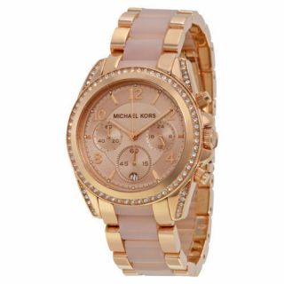 Michael Kors Blair Mk5943 38mm Wrist Watch For Women - Rose Gold