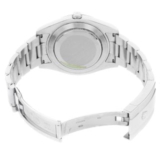 Rolex Datejust II 116334 bkio Black Dial Steel 18K White Gold Automatic Watch 6