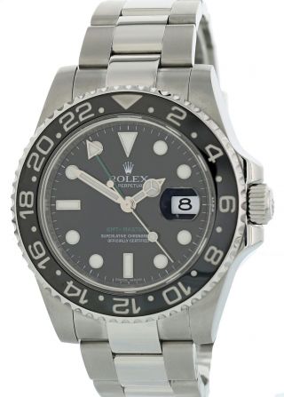 Rolex Oyster Perpetual Date Gmt Master Ll 116710 Box & Papers
