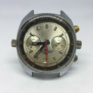 ☭ Poljot Sturmanskie 3133 Chronograph Military Ussr Soviet Russian Repair/parts
