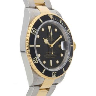 Rolex Submariner Auto 40mm Steel Yellow Gold Mens Bracelet Watch Date 116613LN 4