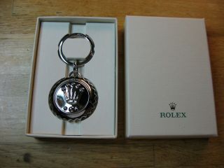 Rare Rolex Vip Key Chain Ring Boxed