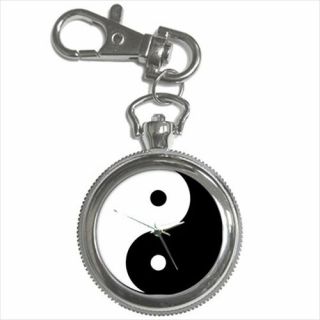 Yin Yang Chinese Symbol Art Key Ring Chain Keychain Watch