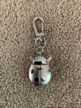 Quartz Ladybug Keychain Watch