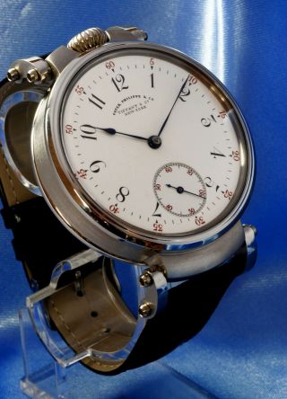 AWESOME PATEK PHILIPPE & CO GENEVE CHRONOMETER,  CERTIFICATE 1890 3