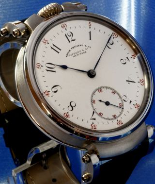 AWESOME PATEK PHILIPPE & CO GENEVE CHRONOMETER,  CERTIFICATE 1890 4