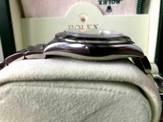 ROLEX DAYTONA BLACK DIAL SERIAL 116520 STAINLESS STEEL COSMOGRAPH SERVICED 4