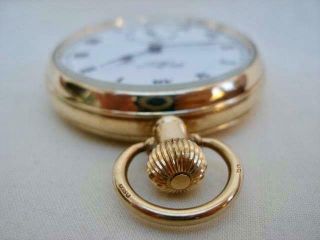 Quality J.  W.  Benson Solid 9 Carat Gold Gentleman ' s Pocket Watch. 11
