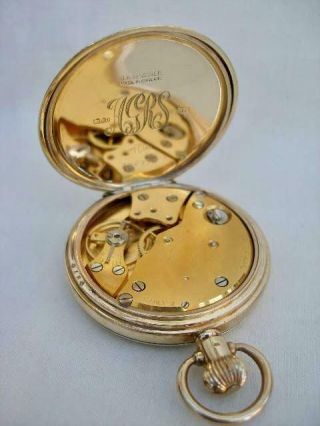 Quality J.  W.  Benson Solid 9 Carat Gold Gentleman ' s Pocket Watch. 3