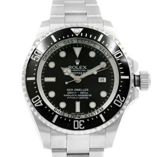 Rolex Sea - Dweller Deepsea Black on Black Ceramic Steel 3900m Watch 116660 2