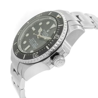 Rolex Sea - Dweller Deepsea Black on Black Ceramic Steel 3900m Watch 116660 3
