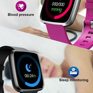 S7 Smart Watch 9 Colors Screen Sleep Heart Rate Monitor Sport Fitness Tracker YU 2