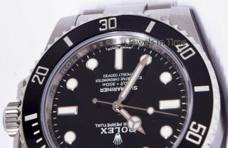 Rolex Submariner No Date Steel Black Ceramic Watch Box/Papers 114060 4