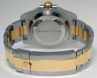Rolex Submariner Date 18k Yellow Gold/Steel Blue Ceramic Watch B/P 116613 8
