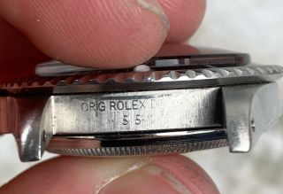 Vintage Rolex Submariner Dive Wristwatch Ref.  5513 Gloss 40mm c.  1986 NR 11