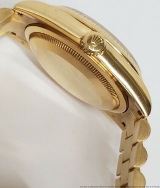 Mens Rolex President Day Date 18k Gold 118238 Watch Box Papers Tags 7