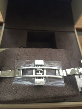 Burberry Women ' s BU9100 Large Check Stainless Steel Bracelet Watch 4