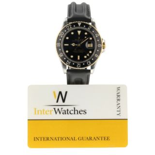 Rolex GMT Master Steel Yellow Gold 40mm Automatic Jubilee Watch 16753 Circa 1982 3