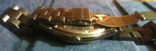 Michael Kors Slim Runway Gunmetal & Rose Stainless Steel Watch 44mm MK8576 3