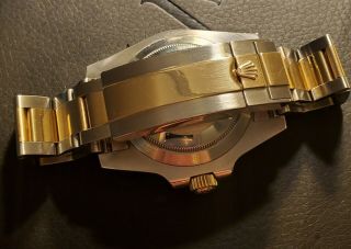 Rolex Submariner Auto Steel Yellow Gold Mens Oyster Bracelet Watch Date 116613LN 4
