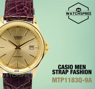 Casio Strap Fashion Men’s Watch Mtp1183q - 9a