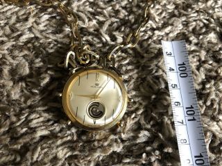 Watch Necklace Pendant American Heritage Swiss With Chain