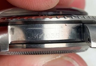 Vintage Tudor (by Rolex) Submariner Wristwatch Ref.  7928 Gilt Chapter Ring RARE 11