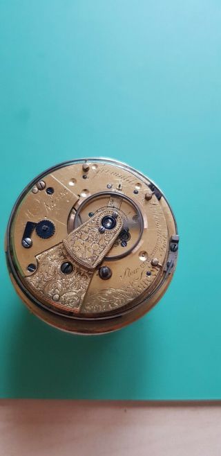 Half Quarter Repeater Duplex Eschapament Fusee Pair Case Pocket Watch Rare. 9