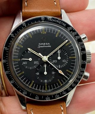 Vintage Omega Speedmaster Chronograph Ed White Cal.  321 Wristwatch 105.  003 - 64 NR 10