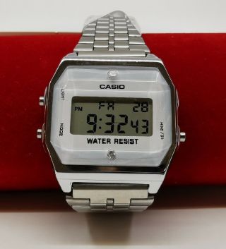 Casio A159wad - 1 Diamond Silver Watch Unisex Retro Vintage Melbourne Stock