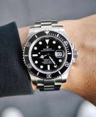 Rolex Submariner 116610ln Black Ceramic Stainless Steel - Box & Papers