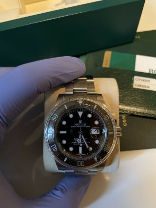 Rolex Submariner 116610LN Black Ceramic Stainless Steel - Box & Papers 2
