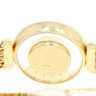 Chopard Happy Diamonds Ladies Watch - 18k Yellow Gold Quartz Factory 5