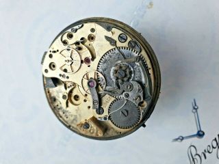 Antique A.  Lange 1/4 Repeater Chronograph Calendar Pocket Watch Movement