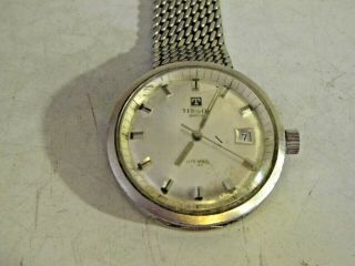Vintage TISSOT Automatic Stainless Steel Men ' s watch 1970s 2