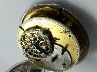 Gold Minute Repeater Pocket Watch & French Verge Fusee Pocket Watch 11