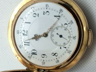 Gold Minute Repeater Pocket Watch & French Verge Fusee Pocket Watch 3
