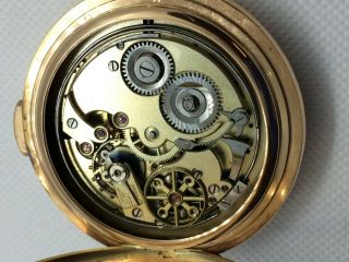 Gold Minute Repeater Pocket Watch & French Verge Fusee Pocket Watch 6