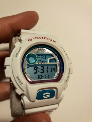 Casio G - Shock G - Lide Lx6900 - 7 Wrist Watches For Men,  White